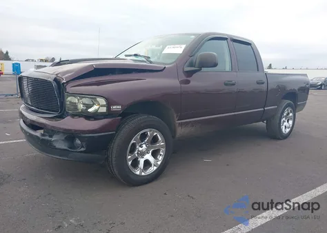 2004 Dodge Ram 1500 Slt/Laramie из США, поврежденный, VIN 1D7HA18D04S728401